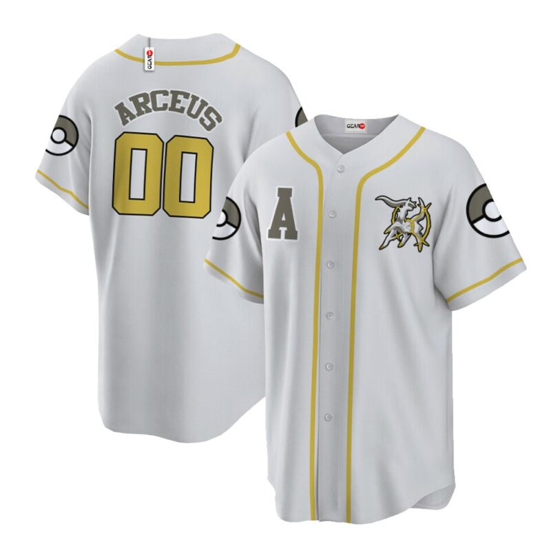 Arceus Baseball Jersey Personalized Edition