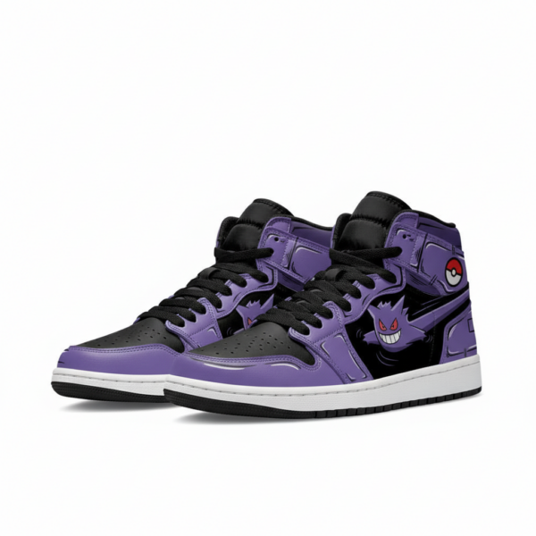 Gengar High-Top Leather Sneakers