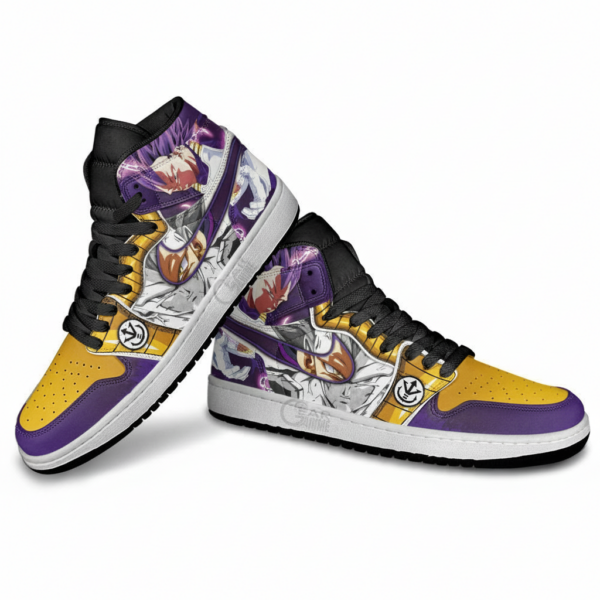 Dragon Ball Super Vegeta Ultra Ego High-Top Leather Sneakers