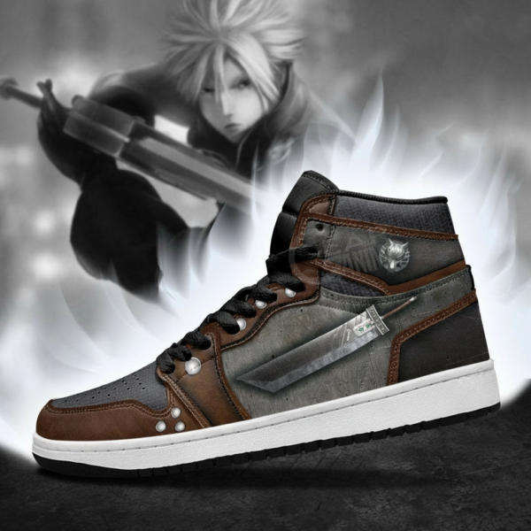 FFVII Cloud Buster Sword High-Top Leather Sneakers