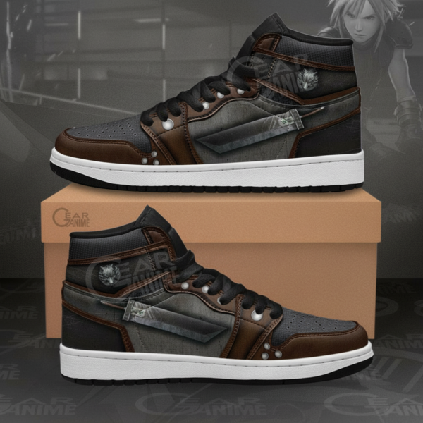 FFVII Cloud Buster Sword High-Top Leather Sneakers
