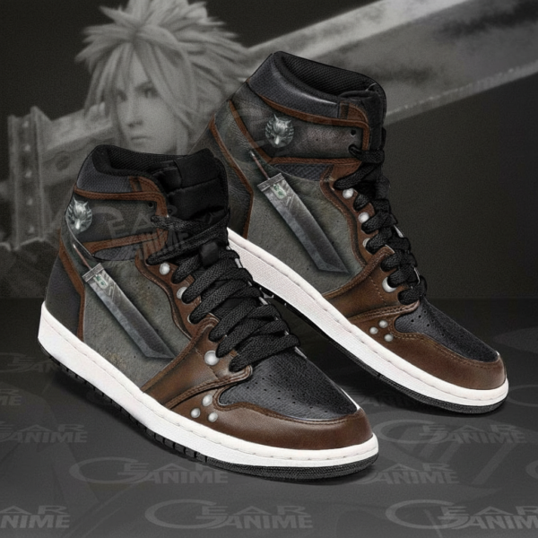 FFVII Cloud Buster Sword High-Top Leather Sneakers