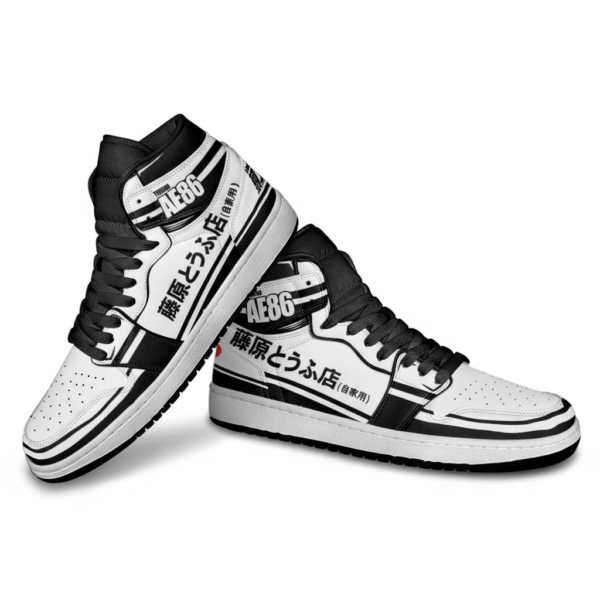 Initial D Style AE86 Fujiwara Tofu Shop Anime Racing Shoes - Streetwear Kicks