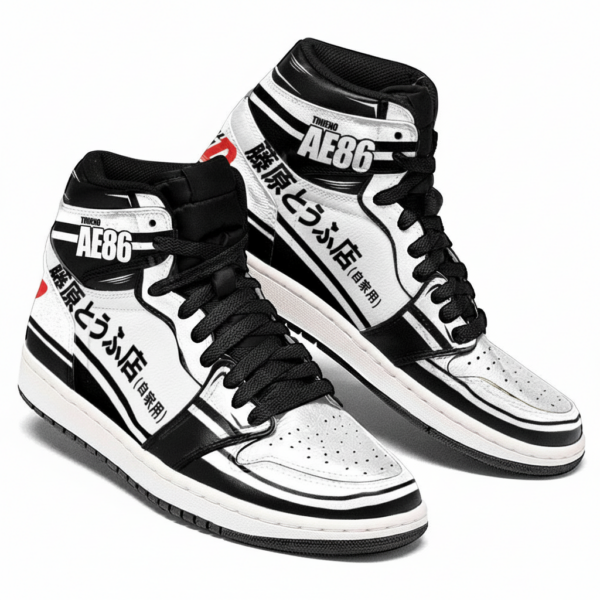 Initial D Style AE86 Fujiwara Tofu Shop Anime Racing Shoes – Streetwear Kicks
