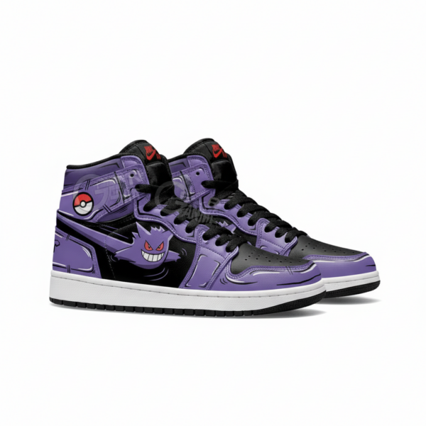 Gengar High-Top Leather Sneakers