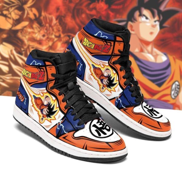 Goku Flying High-Top Leather Sneakers