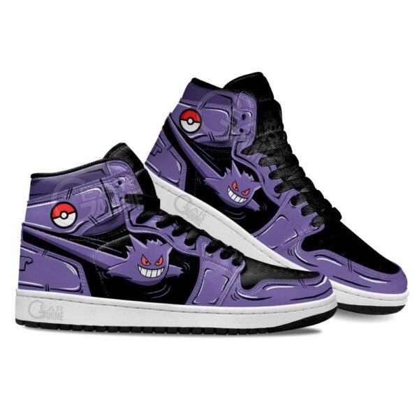Gengar High-Top Leather Sneakers