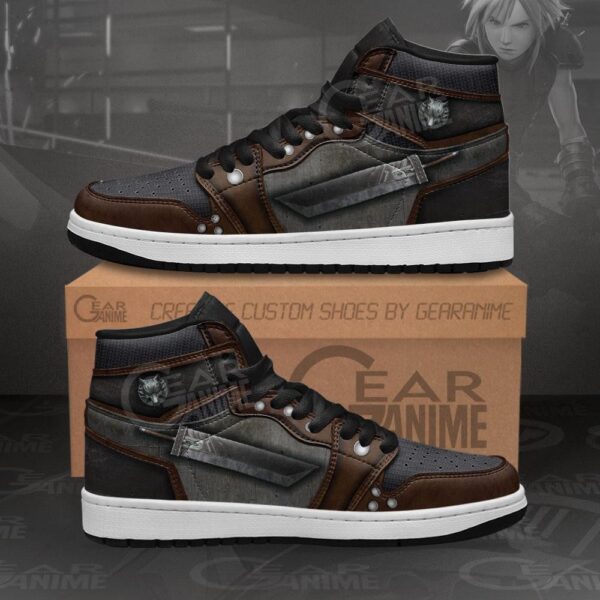 FFVII Cloud Buster Sword High-Top Leather Sneakers