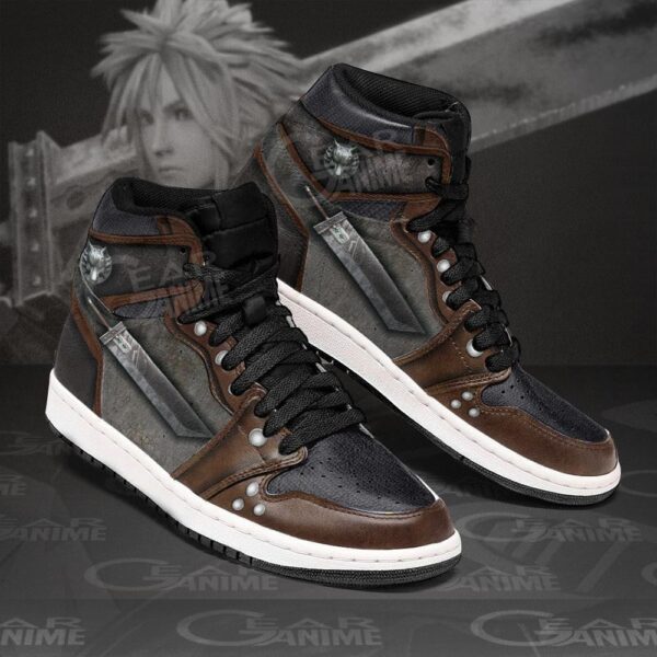 FFVII Cloud Buster Sword High-Top Leather Sneakers