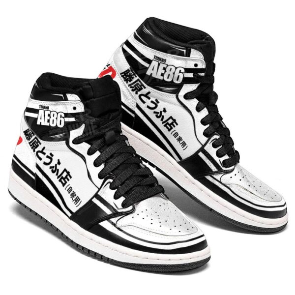 Initial D Trueno AE86 High-Top Leather Sneakers