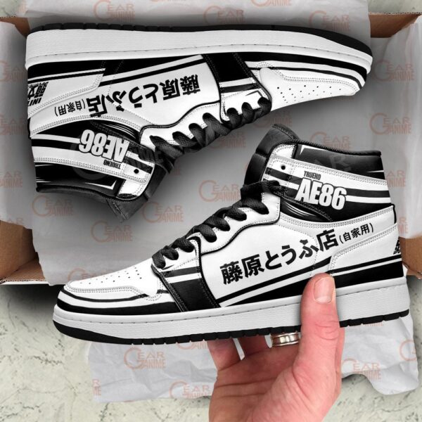 Initial D Trueno AE86 High-Top Leather Sneakers